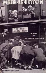 Cover of 'The Strange Case of Peter the Lett' by Georges Simenon