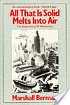 Cover of 'All That Is Solid Melts Into Air' by Sarah  Berman
