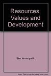 Cover of 'Resources, Values And Development' by Amartya Sen