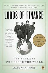 Cover of 'Lords of Finance' by Liaquat Ahamed