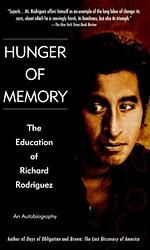 Cover of 'Hunger of Memory' by Richard Rodriguez