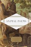 Cover of 'Animal Poems' by John Hollander