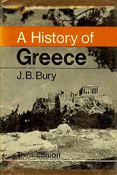 Cover of 'A History Of Greece To The Death Of Alexander The Great' by John Bagnell Bury
