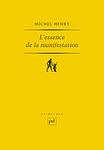 Cover of 'The Essence Of Manifestation' by Michel Henry