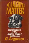Cover of 'Rationale Of The Dirty Joke' by G. Legman