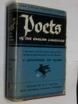 Cover of 'Poets Of The English Language' by W. H. Auden, Norman Holmes Pearson