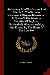 Cover of 'An inquiry into the causes and effects of the variolae vaccinae' by Edward Jenner