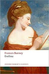 Cover of 'Evelina' by Fanny Burney