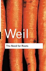 Cover of 'The Need For Roots' by Simone Weil