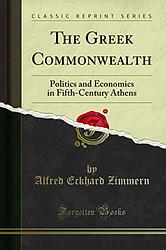 Cover of 'The Greek Commonwealth' by Alfred Eckhard Zimmern