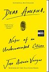 Cover of 'Dear America' by Jose Antonio Vargas