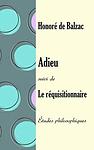Cover of 'Adieu' by Honoré de Balzac