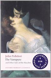 Cover of 'The Vampyre' by John William Polidori