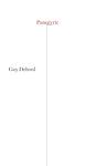 Cover of 'Panegyric' by Guy Debord