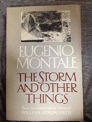 Cover of 'The Storm And Other Things' by Eugenio Montale