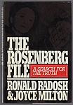 Cover of 'The Rosenberg File' by Ronald Radosh, Joyce Milton