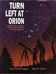 Cover of 'Turn Left At Orion' by Guy Consolmagno, Dan M. Davis