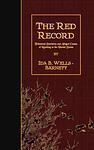 Cover of 'The Red Record' by Ida B. Wells