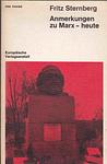 Cover of 'Anmerkungen Zu Marx' by Fritz Sternberg