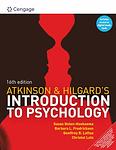 Cover of 'Atkinson And Hilgard's Introduction To Psychology' by Susan Nolen-Hoeksema