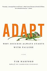 Cover of 'Adapt' by Tim Harford