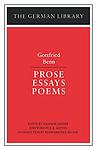 Cover of 'Poems Of Gottfried Benn' by Gottfried Benn