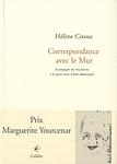 Cover of 'Correspondance Avec Le Mur' by Hélène Cixous