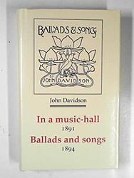 Cover of 'Ballads And Songs' by John Davidson