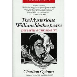 Cover of 'The Mysterious William Shakespeare' by Charlton Ogburn
