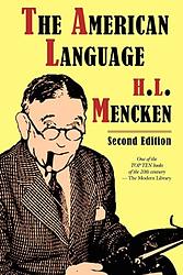 Cover of 'The American Language' by H. L. Mencken