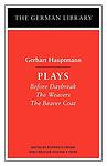 Cover of 'Plays' by Gerhart Hauptmann