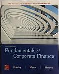 Cover of 'Fundamentals Of Corporate Finance' by Richard A. Brealey