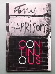 Cover of 'Continuous' by Tony Harrison