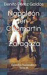 Cover of 'Zaragoza' by Benito Pérez Galdós