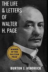 Cover of 'The Life and Letters of Walter H. Page' by Burton J. Hendrick