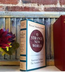 Cover of 'O Strange New World' by Howard Mumford Jones