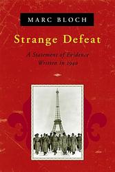 Cover of 'Strange Defeat' by Marc Bloch