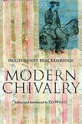 Cover of 'Modern Chivalry' by Hugh Henry Brackenridge