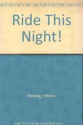 Cover of 'Ride This Night' by Vilhelm Moberg