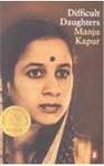 Cover of 'Difficult Daughters' by Manju Kapur