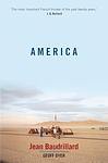Cover of 'America' by Jean Baudrillard