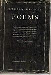 Cover of 'Poems Of Stefan George' by Stefan George