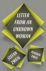 Cover of 'Letter From An Unknown Woman' by Stefan Zweig