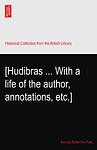 Cover of 'Hudibras' by Samuel Butler (poet)