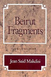 Cover of 'Beirut Fragments' by Jean Said Makdisi