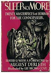 Cover of 'Sleep No More' by August Derleth