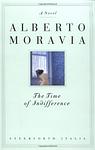 Cover of 'The Time of Indifference' by Alberto Moravia