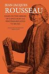 Cover of 'On The Origin Of Language' by Jean-Jacques Rousseau
