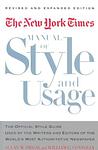 Cover of 'The New York Times Manual Of Style And Usage' by Allan M. Siegal, William G. Connolly