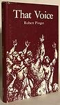 Cover of 'That Voice' by Robert Pinget